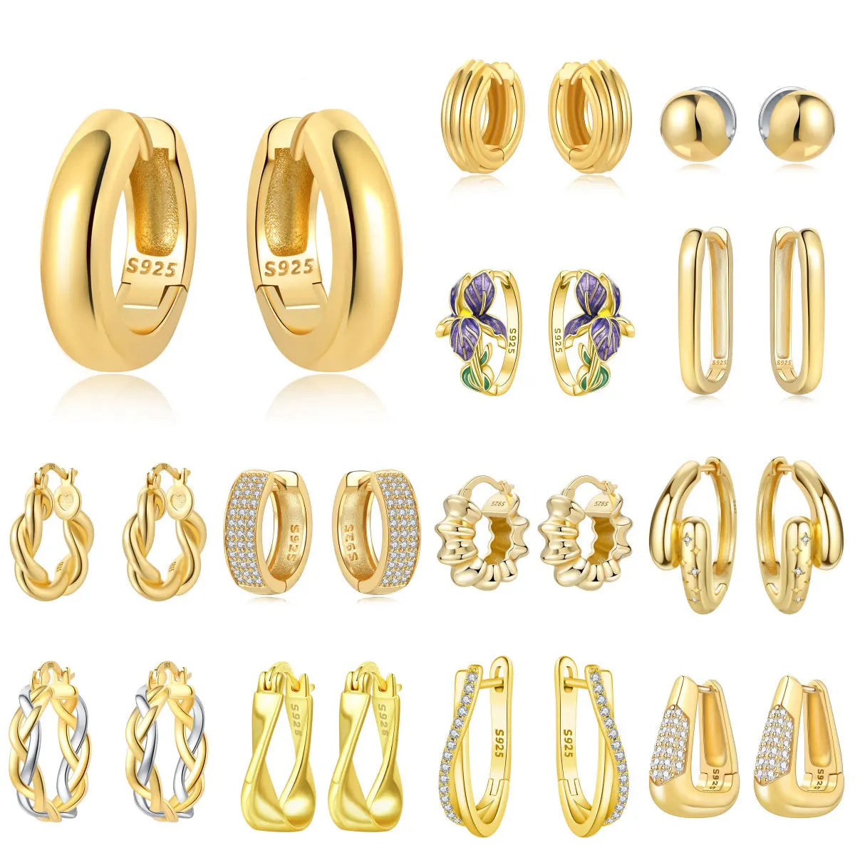 Elena Earrings Collection